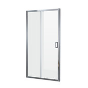 Douchedeur Toscane Chroom Nisdeur Schuifdeur 120x200cm Antikalk Helder Glas Profiel 6mm Veiligheidsglas Easy Clean