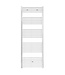 Handdoekradiator Belrad Chroom L/R 170x60cm 580  WATT Links - Rechts aansluiting
