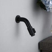 Fonteinkraan Inbouw Zwart Mat Donna 2.0. korte uitloop Messing