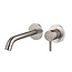 SANI-SUPPLY Wastafelkraan inbouw Largo Gunmetal 20cm uitloop Messing