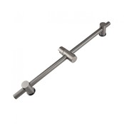 Douche Glijstang Bergamo Gun metal Messing