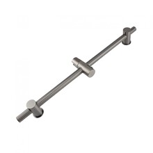 Douche Glijstang Bergamo Gun metal Messing