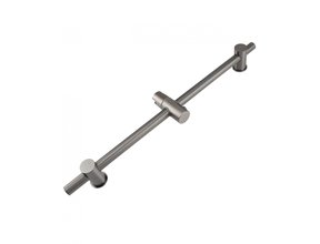 Douche Glijstang Bergamo Gun metal Messing
