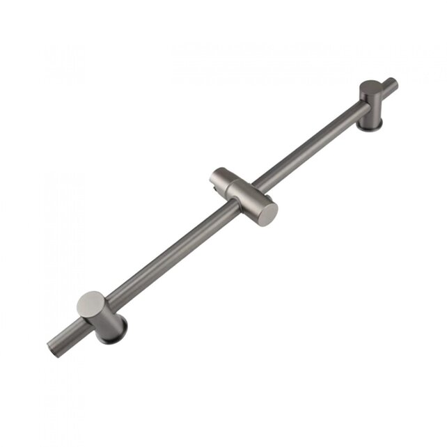 Douche Glijstang Bergamo Gun metal Messing