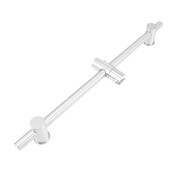 Douche Glijstang Bergamo Gun metal Messing