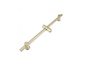 Douche Glijstang Bergamo Geborsteld Goud Messing