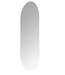 Badkamerspiegel Ovaal Lana Zwart 90x45x3cm Anti-condens LED-verlichting 3-kleuren dimbaar touch sensor