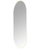 Badkamerspiegel Ovaal Lana 90x45x3cm Anti-condens LED-verlichting 3-kleuren dimbaar touch sensor