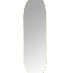 Badkamerspiegel Ovaal Lana 90x45x3cm Anti-condens LED-verlichting 3-kleuren dimbaar touch sensor
