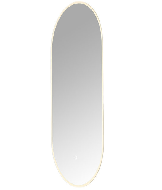 Badkamerspiegel Ovaal Lana 90x45x3cm Anti-condens LED-verlichting 3-kleuren dimbaar touch sensor