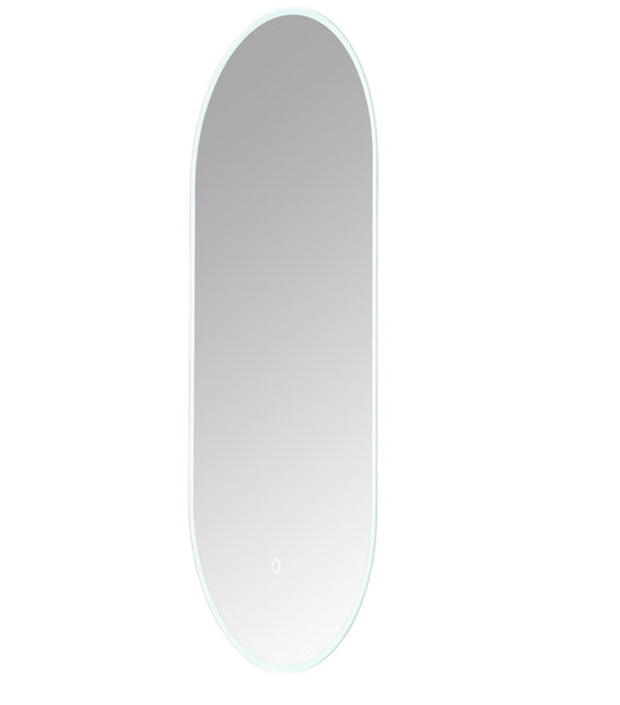 Badkamerspiegel Ovaal Lana 90x45x3cm Anti-condens LED-verlichting 3-kleuren dimbaar touch sensor