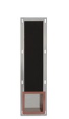 Inbouw Reserve toiletrolhouder Goud Geborsteld - RVS 66x14x12 cm Inbouw Reserve toiletrolhouder Goud Geborsteld - RVS 66x14x12 cm