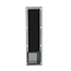 Sani-Supply Inbouw Reserve toiletrolhouder Gun Metal - RVS 66x14x12 cm