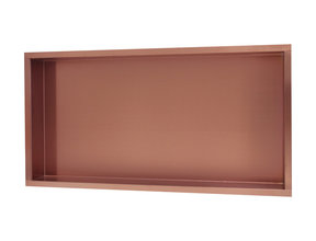 Nisjes Badkamer Effeze Brons 30x60x7 cm Inbouw wandnis  RVS