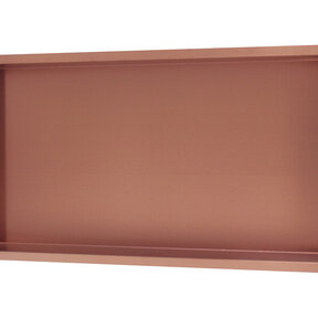 Nisjes Badkamer Effeze Brons 30x60x7 cm Inbouw wandnis  RVS