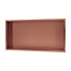 SANI-SUPPLY Nisjes Badkamer Effeze Brons 30x60x7 cm Inbouw wandnis RVS