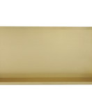 Nisjes Badkamer Effeze Brons 30x60x7 cm Inbouw wandnis  RVS