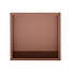 SANI-SUPPLY Nisjes Badkamer Effeze Brons 30x30x7 cm Inbouw wandnis RVS