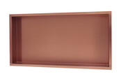 Nisjes Badkamer Effeze Goud Geborsteld 30x30x7 cm Inbouw wandnis RVS