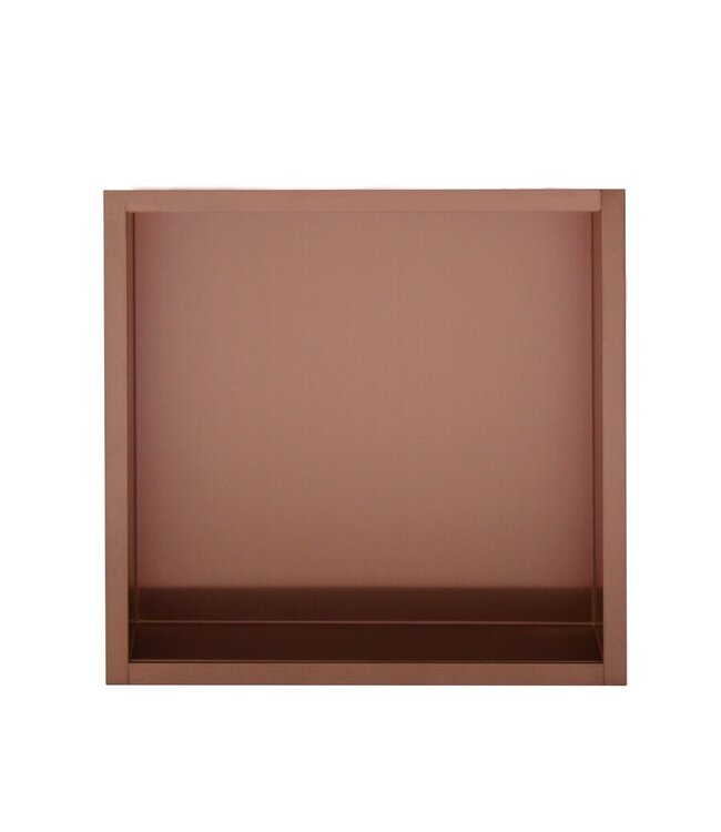 Nisjes Badkamer Effeze Goud Geborsteld 30x60x7 cm Inbouw wandnis RVS