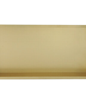 Nisjes Badkamer Effeze Goud Geborsteld 30x60x7 cm Inbouw wandnis RVS