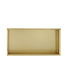 Nisjes Badkamer Effeze Goud Geborsteld 30x60x7 cm Inbouw wandnis RVS
