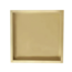 SANI-SUPPLY Nisjes Badkamer Effeze Goud Geborsteld 30x60x7 cm Inbouw wandnis RVS