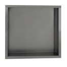 Nisjes Badkamer Effeze Gunmetal 30x60x7 cm Inbouw wandnis RVS