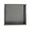 SANI-SUPPLY Nisjes Badkamer Effeze Gunmetal 30x60x7 cm Inbouw wandnis RVS