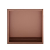 Nisjes Badkamer Effeze Gunmetal 30x30x7 cm Inbouw wandnis RVS Nisjes Badkamer Effeze Gunmetal 30x30x7 cm Inbouw wandnis RVS