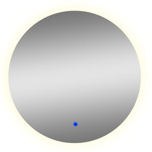 Badkamerspiegel München 100cm Rond LED-verlichting - Spiegelverwarming - Touch bediening