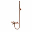 ALONI Badkraan set Mila Mat Zwart Exclusive Thermostatische Badkranen met Handdouche