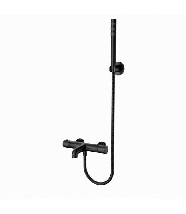 Badkraan set Mila Chroom Exclusieve Thermostatische Badkranen met Handdouche