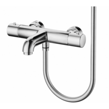 Badkraan set Mila Chroom Exclusieve Thermostatische Badkranen met Handdouche