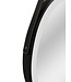 ALONI Spiegel Cintura 80cm Rond Zwart met band - Led verlichting  dimbaar met touchbediening