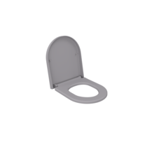 Bocchi Venezia - Jet flush Wrap Over Toiletbril Mat Grijs Softclose  WC - bril  Quick relase toilet zitting