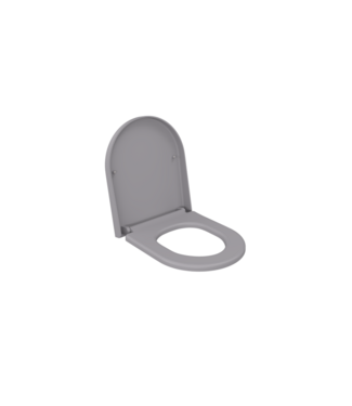 BOCCHI Bocchi Venezia - Jet flush Wrap Over Toiletbril Mat Grijs Softclose  WC - bril  Quick relase toilet zitting