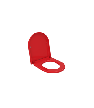 BOCCHI Bocchi Venezia - Jet flush Wrap Over Toiletbril Glans Rood Softclose WC - bril Quick relase toilet zitting