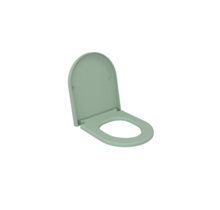 Bocchi Venezia - Jet flush Wrap Over Toiletbril Mat Mint Groen Softclose WC - bril Quick relase toilet zitting