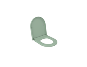 Bocchi Venezia - Jet flush Wrap Over Toiletbril Mat Mint Groen Softclose WC - bril Quick relase toilet zitting