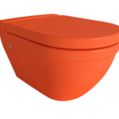 Hangtoilet Bocchi Taormina Arch Glans Oranje excl. toiletbril