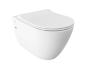 Hangtoilet Venezia Randloos Wit 57x36x35 excl. Toiletbril