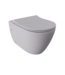BOCCHI Hangtoilet Venezia Randloos Mat Grijs 57x36x35cm excl. Toiletbril