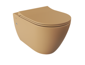 Hangtoilet Venezia Randloos Mat Kashmir 57x36x35cm excl. Toiletbril