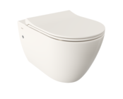 Hangtoilet Venezia Randloos Biscuit 57x36x35cm excl. Toiletbril