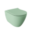 Hangtoilet Venezia Randloos Mint Groen 57x36x35cm excl. Toiletbril