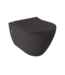 Hangtoilet Venezia Randloos Mat Antraciet 57x36x35cm excl. Toiletbril
