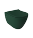 Hangtoilet Venezia Randloos Mat Groen 57x36x35cm excl. Toiletbril