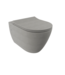 Hangtoilet Venezia Randloos Mat Beton 57x36x35cm excl. Toiletbril
