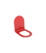 Hangtoilet Venezia Randloos Glans Rood 57x36x35cm excl. Toiletbril